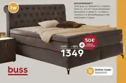 Möbel Buss Buss boxspringbett Angebot