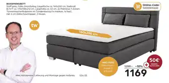 Möbel Buss Boxspringbett Angebot