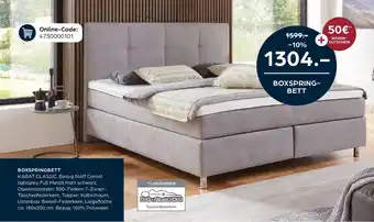 Möbel Buss Boxspring- bett Angebot