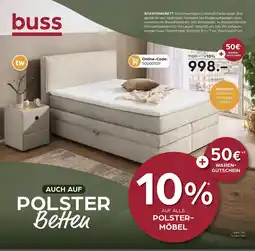 Möbel Buss Buss BOXSPRINGBETT Angebot