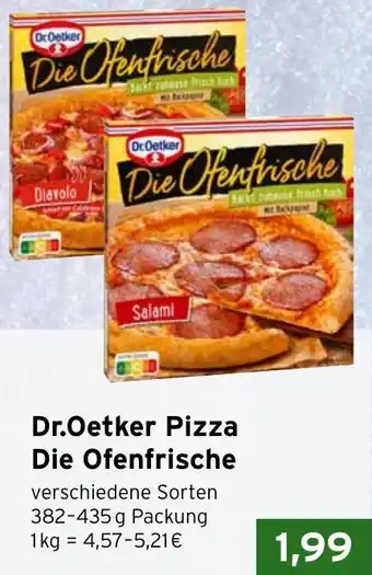 CAP Markt Dr.Oetker Pizza Die Ofenfrische Angebot