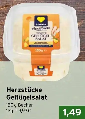 CAP Markt Herzstücke Geflügelsalat Angebot