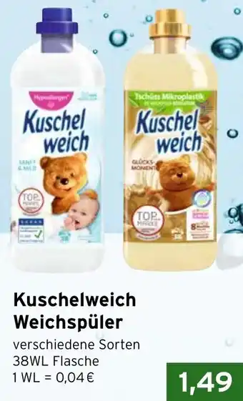 CAP Markt Kuschelweich Weichspüler Angebot