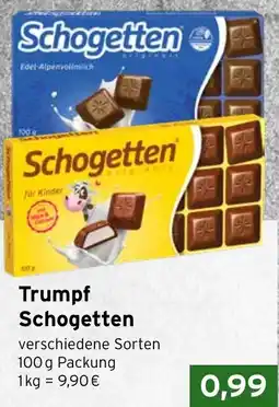 CAP Markt Trumpf Schogetten Angebot