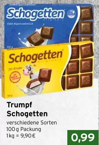 CAP Markt Trumpf Schogetten Angebot