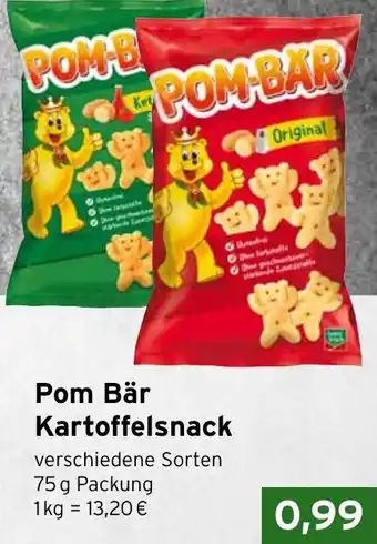 CAP Markt Pom Bär Kartoffelsnack Angebot