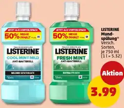 PENNY LISTERINE Mundspülung Angebot