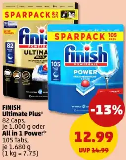 PENNY FINISH Ultimate Plus oder All in 1 Power Angebot