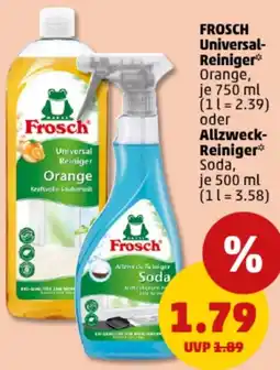 PENNY FROSCH Universal Reiniger oder Allzweck-Reiniger Angebot