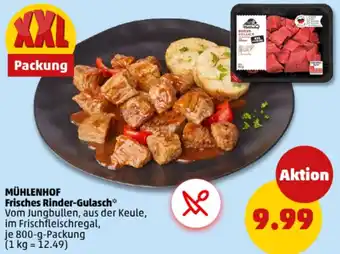 PENNY MÜHLENHOF Frisches Rinder-Gulasch Angebot