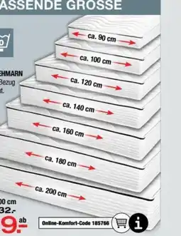 Ostermann Irisette Tonnentaschenfederkern-Matratze Fehmarn TFK 500 Angebot