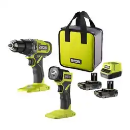 toom Baumarkt Ryobi Akku-Schlagbohrschrauber ONE+ RPD18-2C20ST Angebot