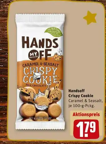 REWE Handsoff crispy cookie Angebot