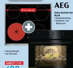 Trends Möbel AEG Einbau Backofen-Set BE31B Angebot