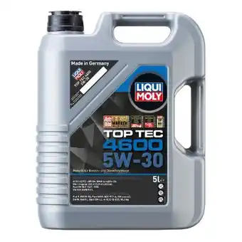 toom Baumarkt Liqui Moly Motorenöl Top Tec 4600 5W30 Angebot