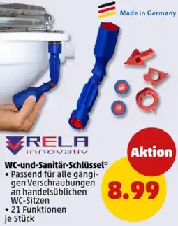 PENNY RELA innovativ WC-und-Sanitär-Schlüssel Angebot