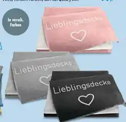 Trends Möbel biederlack Decke Lieblingsdecke Angebot