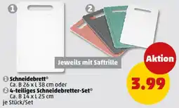 PENNY Schneidebrett oder 4-teiliges Schneidebretter-Set Angebot