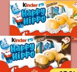 NETTO Ferrero Kinder Happy Hippo Angebot