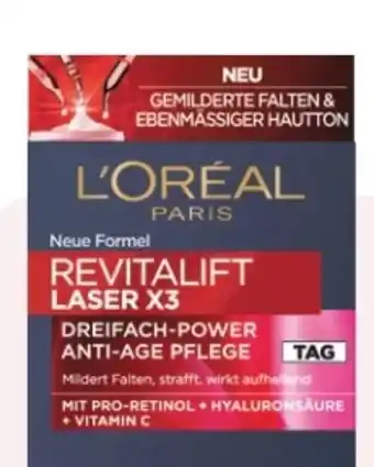 Rossmann L'Oréal Paris Revitalift Laser X3 Tagespflege Angebot