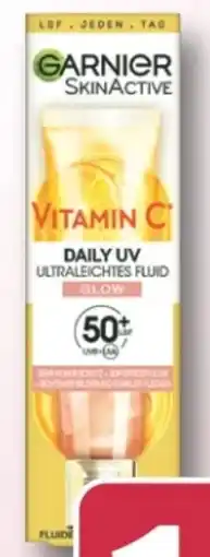 Rossmann Garnier Vitamin C Daily UV Fluid Glow Angebot