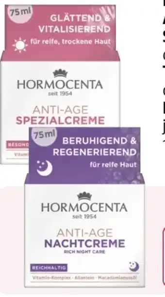 Rossmann Hormocenta Anti-Age Spezialcreme Angebot