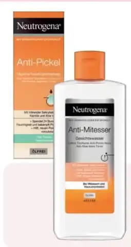 Rossmann Neutrogena Anti-Pickel Feuchtigkeitspflege Angebot