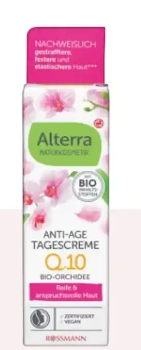 Rossmann Alterra Anti-Age Tagescreme Angebot