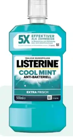 Rossmann Listerine Mundspülung Cool Mint Angebot