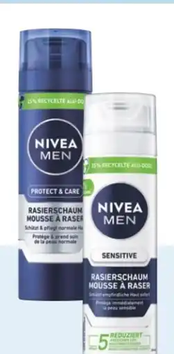 Rossmann Nivea For Men Rasierschaum Protect & Care Angebot