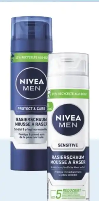 Rossmann Nivea For Men Rasierschaum Protect & Care Angebot