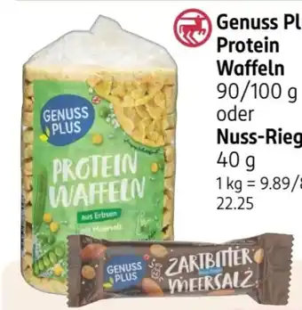 Rossmann Genuss Plus Protein Waffeln Angebot