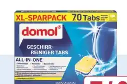 Rossmann Domol Geschirr-Reiniger Tabs XL-Sparpack Angebot