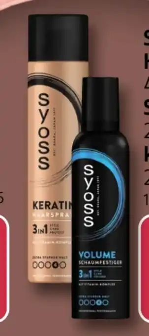 Rossmann Syoss Haarspray Angebot