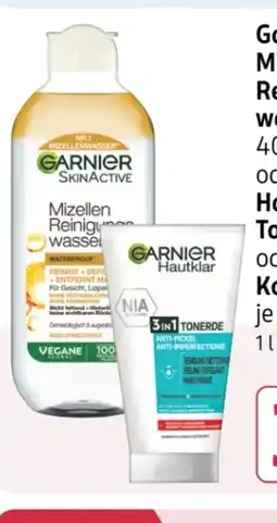 Rossmann Garnier Mizellen Reinigungswasser Angebot