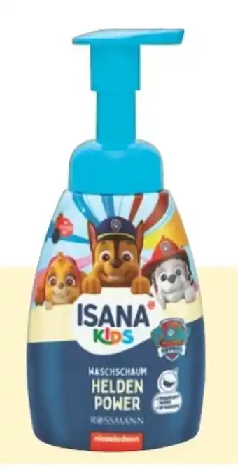 Rossmann Isana Kids Waschschaum Angebot