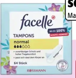 Rossmann Facelle Tampons Normal Angebot