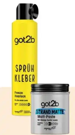 Rossmann Schwarzkopf Got2b Styling Angebot