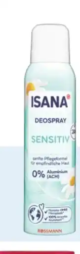 Rossmann Isana Deospray Angebot