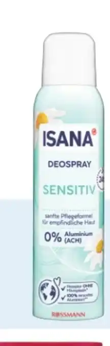 Rossmann Isana Deospray Angebot