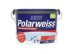 OBI Schöner Wohnen Wand- und Deckenfarbe Polarweiss Angebot