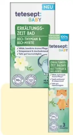 Rossmann Tetesept Baby Erkältungszeit Balsam Angebot