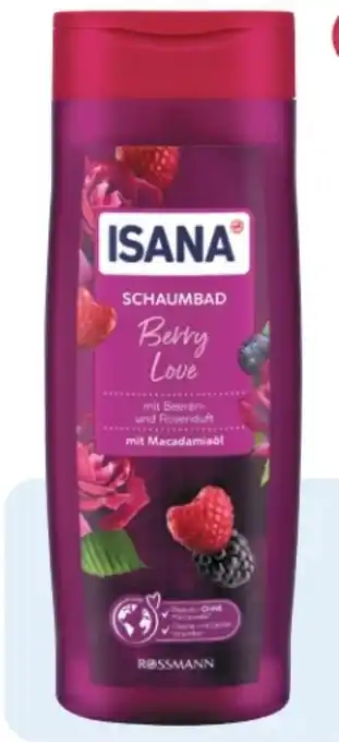 Rossmann Isana Schaumbad Angebot