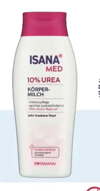 Rossmann Isana Med Urea Körpermilch Angebot