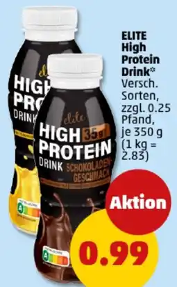 PENNY ELITE High Protein Drink Angebot