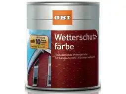 OBI Obi Wetterschutzfarbe Angebot