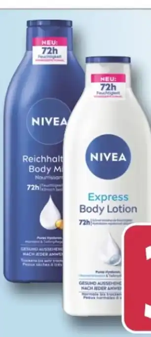 Rossmann Nivea Body Milk Angebot