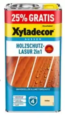 OBI Xyladecor Holzschutzlasur 2in1 Angebot