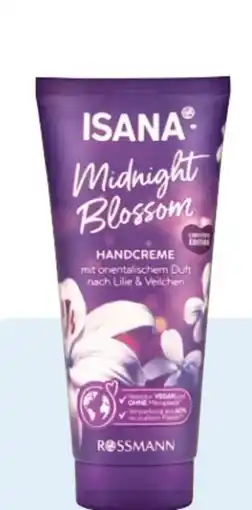 Rossmann Isana Handcreme Midnight Blossom Angebot