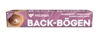 Rossmann Fredman Back-Bögen Backpapier-Zuschnitte Angebot